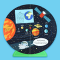 صفحات داخلية من كتاب أطلس الحيوانات تعرض الحيوانات وبيئاتها الطبيعية برسوم توضيحية ملوّنة