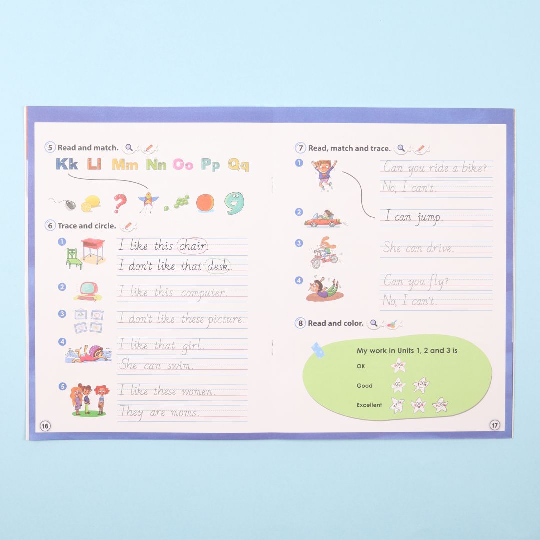 صفحات داخلية من English Journey Level 2 كتاب تعليم اللغة الإنجليزية للأطفال من 6 سنوات