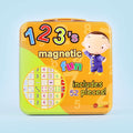مغناطيس الأرقام للأطفال إنجليزي لعبة تعليمية لتعلم الأرقام والعد والعمليات الحسابية الأساسية